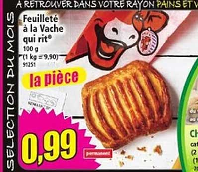 Feuilleté à la Vache qui rit®