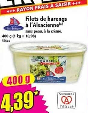 Filets de harengs à l'Alsacienne