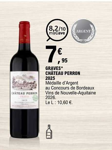 GRAVES* CHÂTEAU PERRON 2025