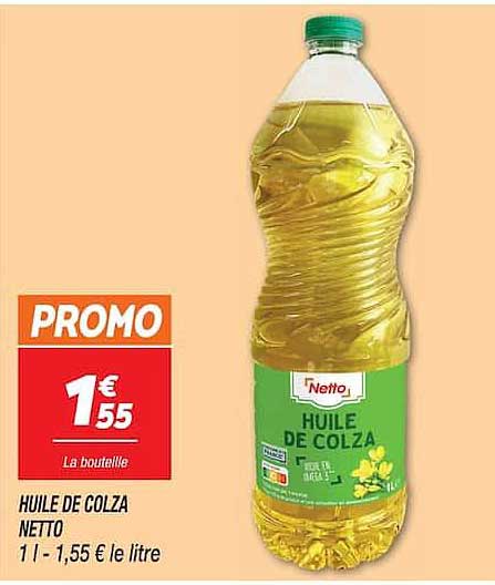 HUILE DE COLZA NETTO