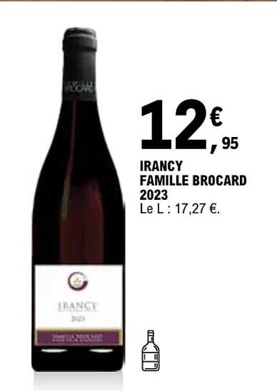 IRANCY FAMILLE BROCARD 2023