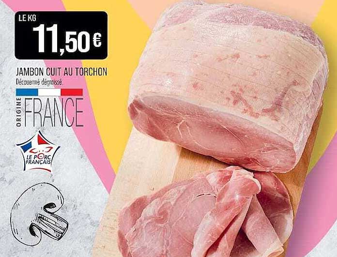 JAMBON CUIT AU TORCHON