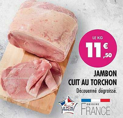 JAMBON CUIT AU TORCHON