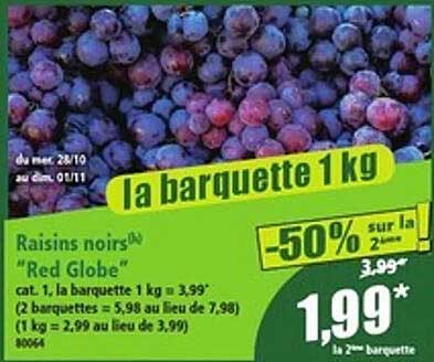 la barquette 1 kg