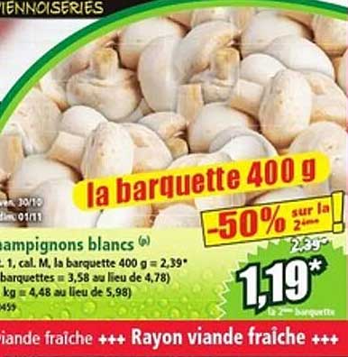 la barquette 400 g