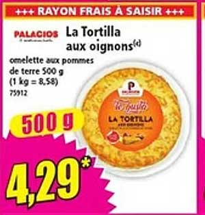 La Tortilla aux oignons