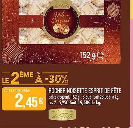 LE 2ÈME À -30%