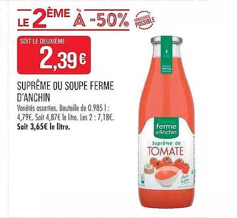 LE 2ÈME À -50%