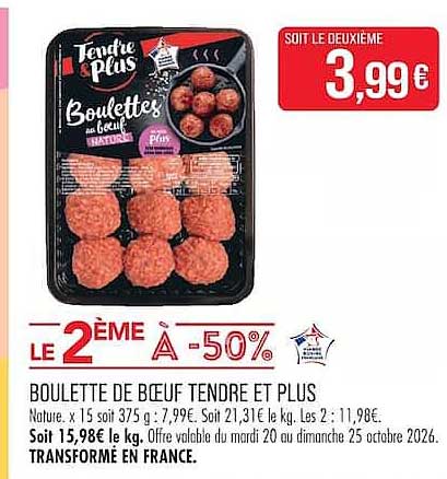 LE 2ÈME À -50%