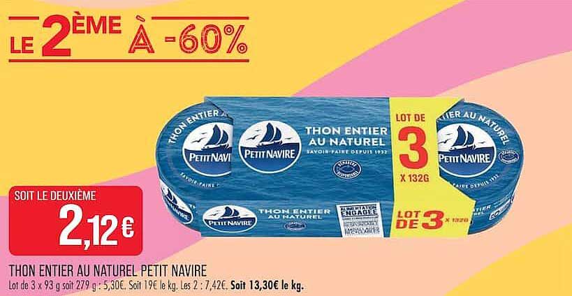 LE 2ÈME À -60%