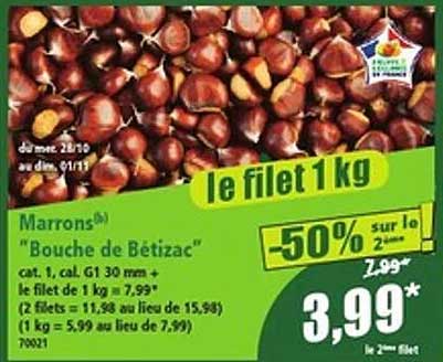 le filet 1 kg