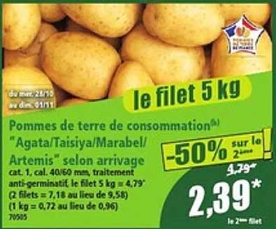 le filet 5 kg