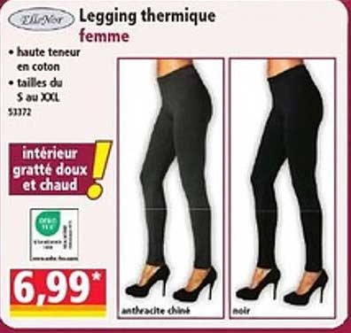 Legging thermique femme
