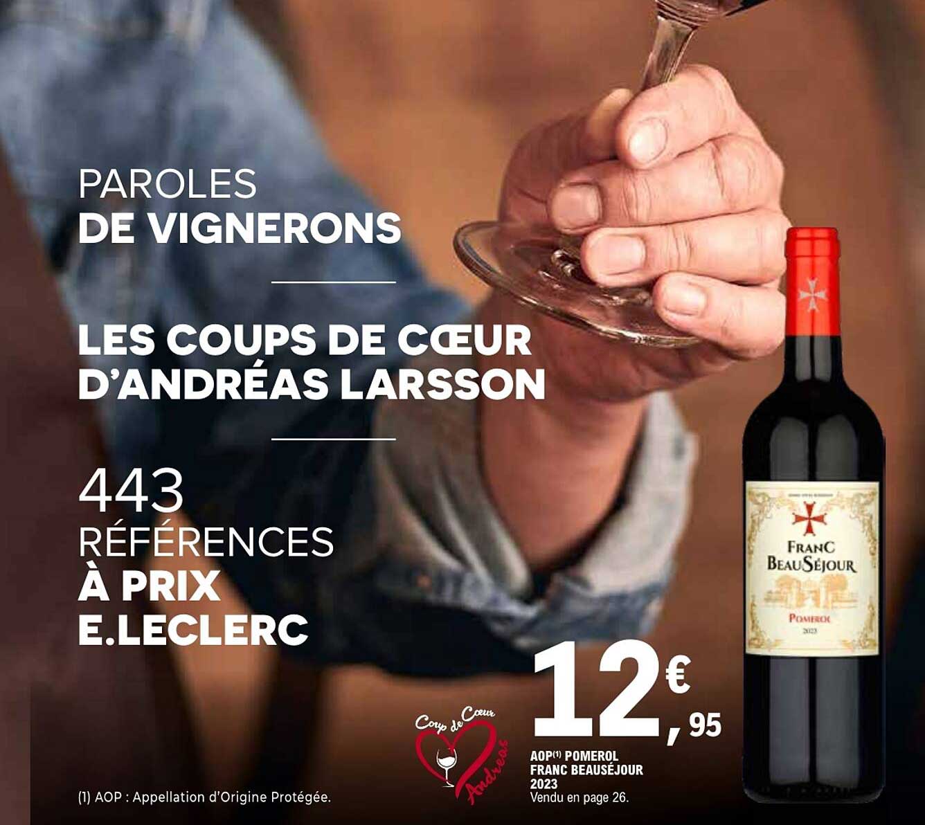LES COUPS DE CŒUR D’ANDRÉAS LARSSON