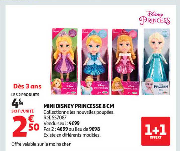 MINI DISNEY PRINCESSE 8 CM