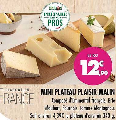 MINI PLATEAU PLAISIR MALIN