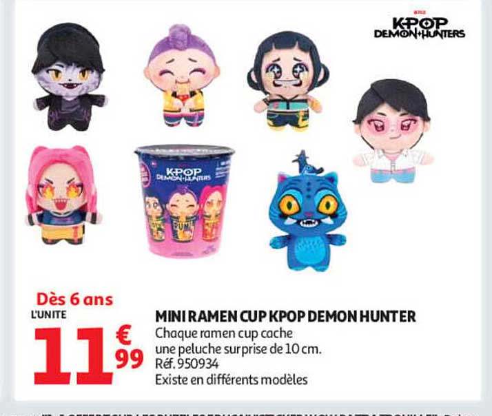 MINI RAMEN CUP KPOP DEMON HUNTER