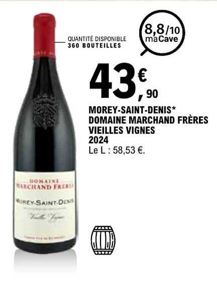 MOREY-SAINT-DENIS* DOMAINE MARCHAND FRÈRES VIEILLES VIGNES 2024