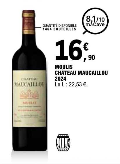 MOULIS CHÂTEAU MAUCAILLOU 2024