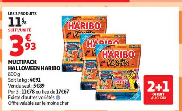 MULTIPACK HALLOWEEN HARIBO