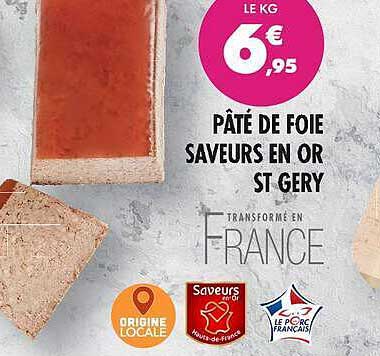 PÂTÉ DE FOIE SAVEURS EN OR ST GERY