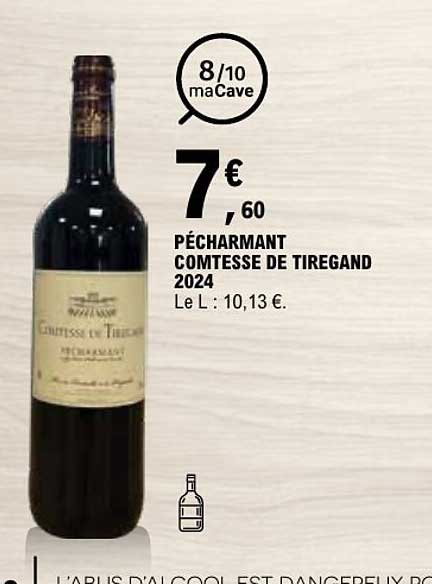 PÉCHARMANT COMTESSE DE TIREGAND 2024