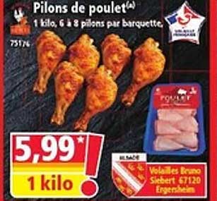 Pilons de poulet