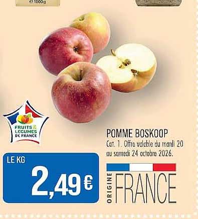 POMME BOSKOOP