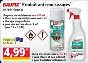 Produit anti-moisissures