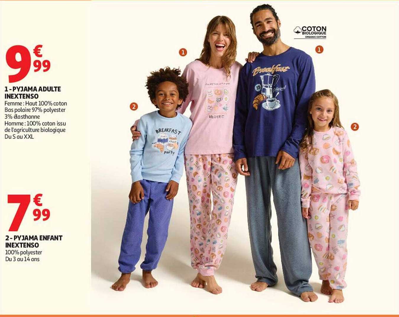 PYJAMA ADULTE INEXTENSO
