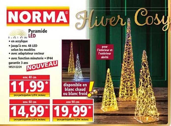 Pyramide LED