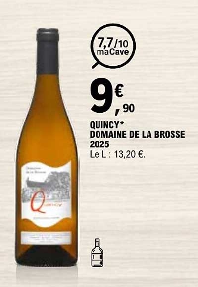 QUINCY* DOMAINE DE LA BROSSE 2025