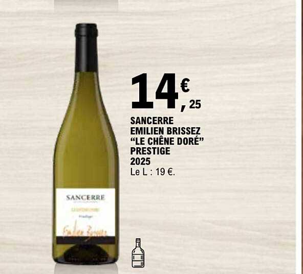 SANCERRE EMILIEN BRISSEZ “LE CHÊNE DORÉ” PRESTIGE 2025