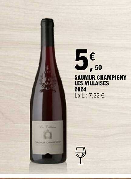 SAUMUR CHAMPIGNY LES VILLAISES 2024