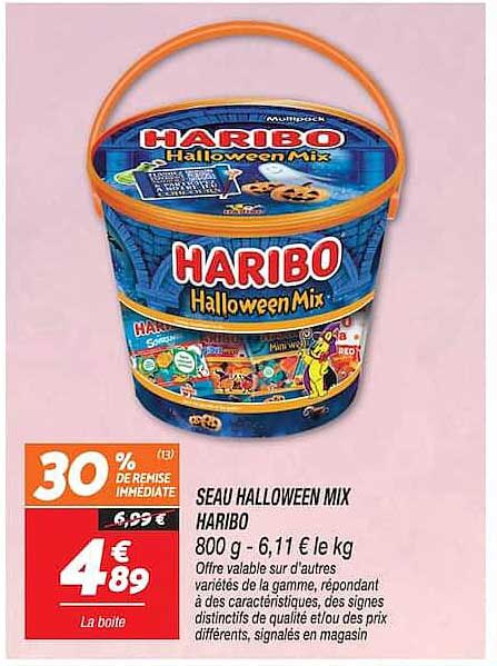 SEAU HALLOWEEN MIX HARIBO