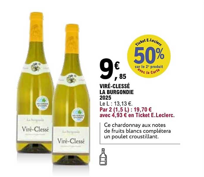 VIRÉ-CLESSÉ LA BOURGONDIE 2025