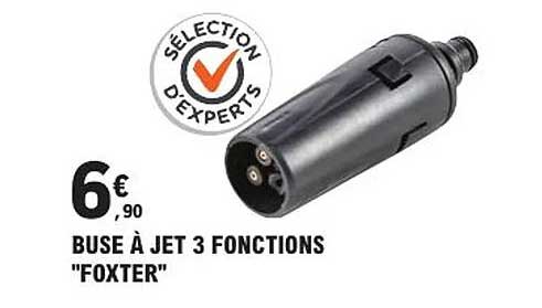 BUSE À JET 3 FONCTIONS "FOXTER"