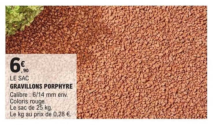 GRAVILLONS PORPHYRE