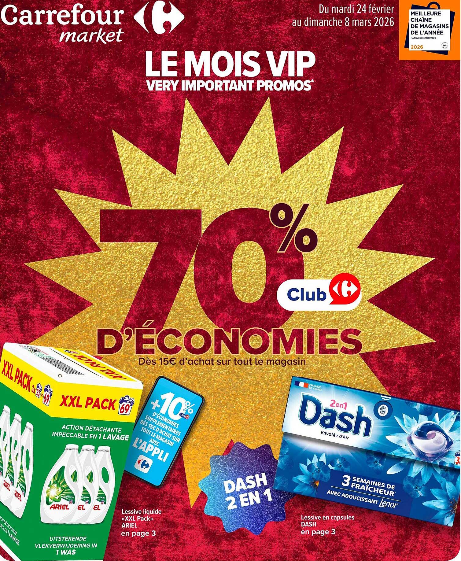 Promo Le Mois Vip Very Important Promos chez Carrefour Market ...