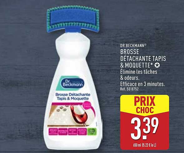 BROSSE DÉTACHANTE TAPIS & MOQUETTE*