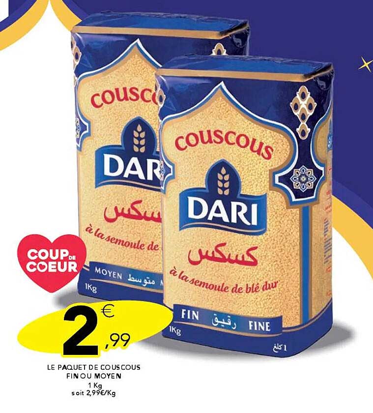 Couscous DARI