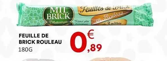 FEUILLE DE BRICK ROULEAU