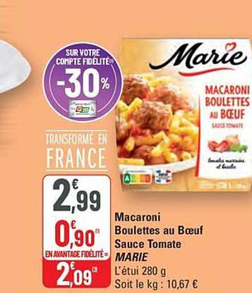 Macaroni Boulettes au Bœuf Sauce Tomate