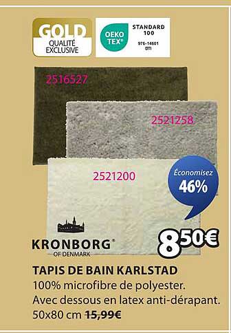 TAPIS DE BAIN KARLSTAD