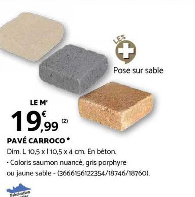 Pave Exterieur Bricomarche
