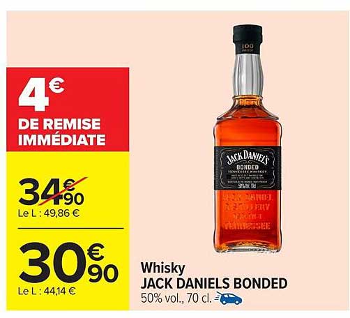 Prix Du Whisky Jack Daniel