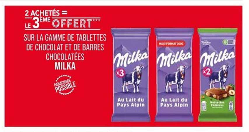 2 ACHETÉS = LE 3ÈME OFFERT***