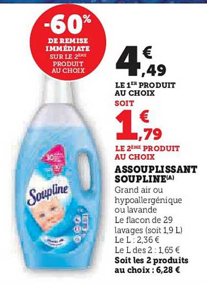 ASSOUPLISSANT SOUPLINE