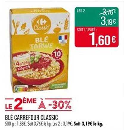 BLÉ CARREFOUR CLASSIC