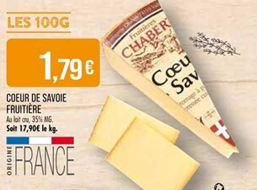 COEUR DE SAVOIE FRUITIÈRE